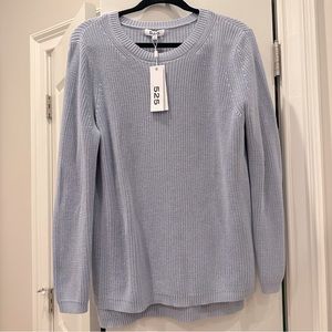 Blue Knit Cardigan